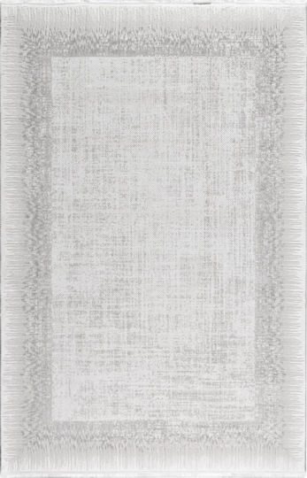 Platinum Rug 8088 White Grey 200x290 Polcarpet