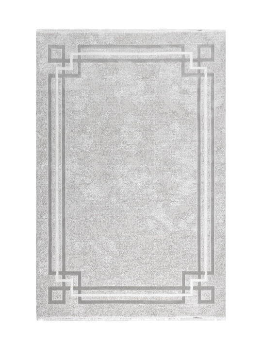Covor Platinum 6503 Alb Gri 200x290 Polcarpet