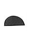 Sidi Home Plast Fußmatte Halbkreisförmig Gray 40x60cm