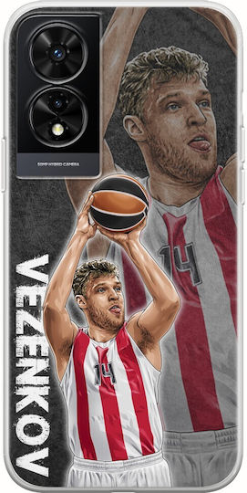 Euroleague Stars Sasha Vezenkov Tcl 505 Silicon Transparent TPU Flexibil