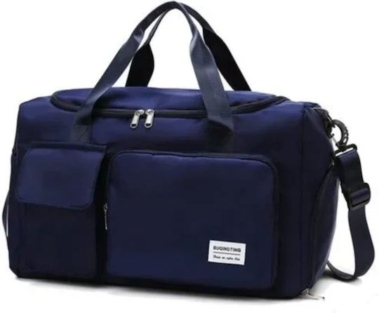 R&J Sack Voyage 22lt Blue Fabric L42xW20xH26cm