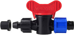 Agrodrip 10-1252-09 Connection Pipe Valve 21mm