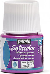 Setacolor Shimmer Opaque Pebeo Purple 45ml
