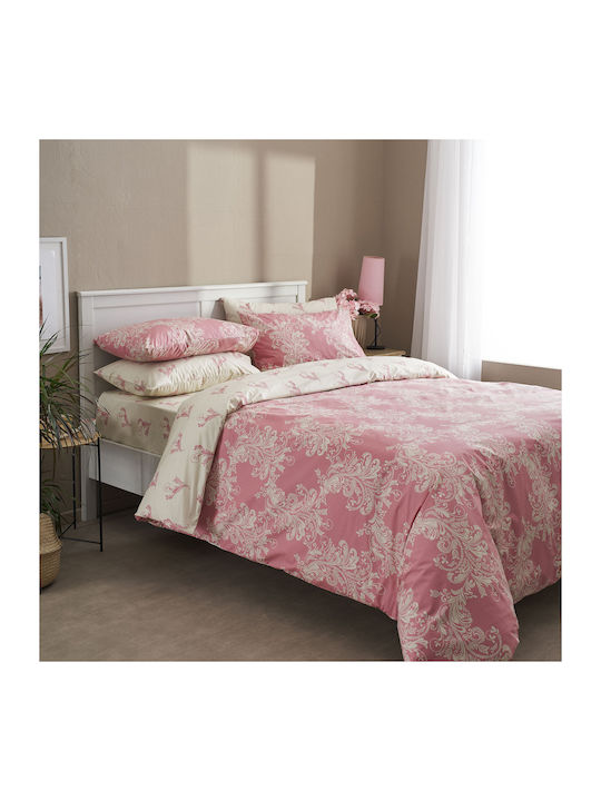 Charalambidis Textiles Δαντέλα Σεντόνι King Siz...