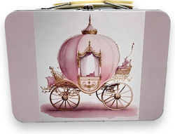 Metallkoffer Kutsche Thema Roségold M37a140 Rin...