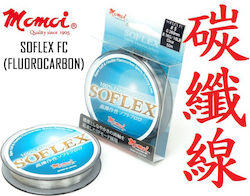Momoi Fluorocarbon Fishing Line Transparent 50m / 0.128mm