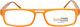 Carlo Rossi Men's Acetate Prescription Eyeglass Frame Orange PL.17106-C7
