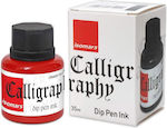 Isomars 35ml Kalligrafie-Tinte Rot