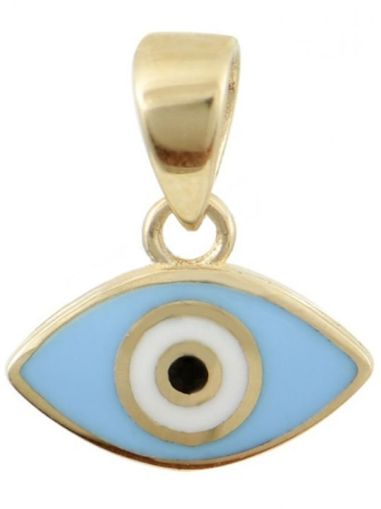 Kontopoulos Charm Ματάκι από Χρυσό 14Κ