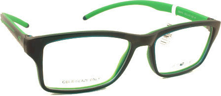 Centrostyle Men's Acetate Prescription Eyeglass Frame Black 15907