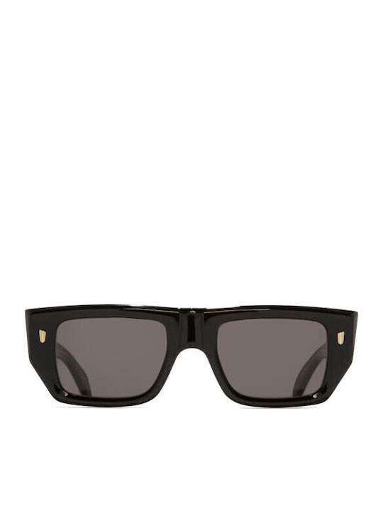 Unisex Ochelari de soare cu Negru Cadru și Negru Lentilă