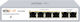 Wi-Tek WI-PCES306G v2 Gestionat L2 PoE+ Switch cu 6 Porturi Ethernet
