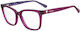 Moschino Love Plastic Eyeglass Frame Purple MOL...
