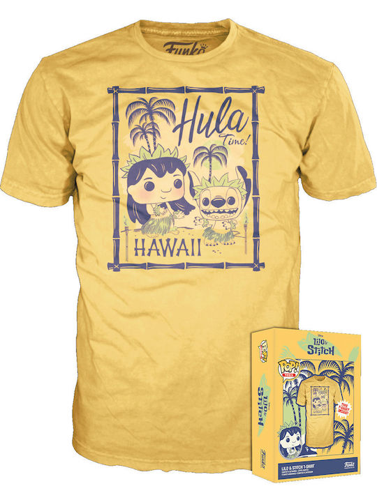 Funko Boxed Pop Tees Disney Lilo Stitch Hula T-shirt M 889698753289