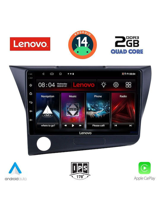 Lenovo Sistem Audio Auto pentru Honda CR-Z 2010-2016 (Bluetooth/USB/AUX/Wi-Fi/GPS/Apple CarPlay/Android Auto) cu Ecran Tactil 9"