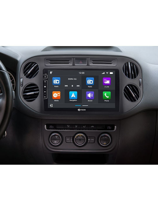 Dynavin Ηχοσύστημα Αυτοκινήτου για Volkswagen Tiguan 2007-2016 (Bluetooth/USB/WiFi/GPS/Apple-Carplay/Android-Auto) με Οθόνη Αφής 9"