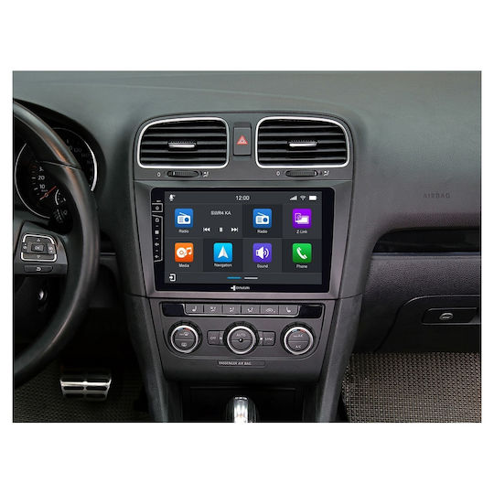 Dynavin Car Audio System for Volkswagen Golf 6 (Bluetooth/USB/WiFi/GPS/Apple-Carplay/Android-Auto) with Touch Screen 9"