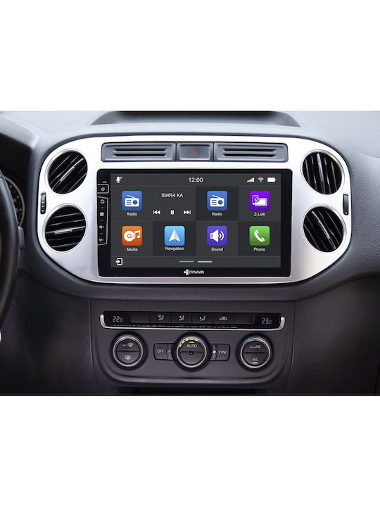 Dynavin Ηχοσύστημα Αυτοκινήτου για Volkswagen Tiguan 2007-2016 (Bluetooth/USB/WiFi/GPS/Apple-Carplay/Android-Auto) με Οθόνη Αφής 9"