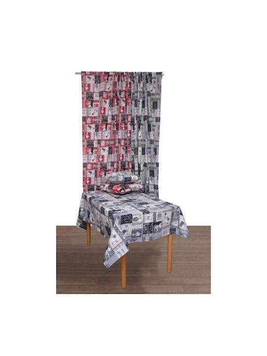 Viopros Față de masă Chef Roșu 140x180cm