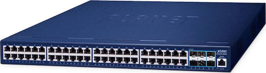 Planet Technology GS-6311-48T6X Managed L3 Switch με 48 Θύρες Gigabit (1Gbps) Ethernet και 6 SFP Θύρες