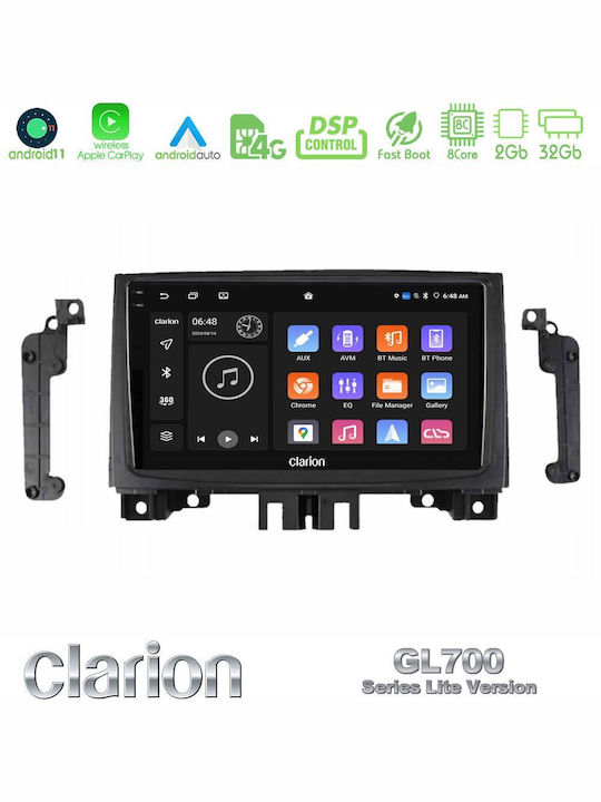 Clarion Автомобилна Аудио Система за Mercedes-Benz Sprinter Volkswagen Crafter 2006-2018 (Bluetooth/USB/WiFi/GPS/Apple CarPlay/Android Auto) с Touch Screen 9"