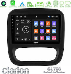 Clarion Sistem audio auto Opel Vivaro Fiat Talento Renault Trafic Nissan NV300 2022-2023 cu Bluetooth, USB & GPS Clarion Sistem audio auto Opel Vivaro Fiat Talento Renault Trafic Nissan NV300 2022-2023 cu Bluetooth, USB & GPS