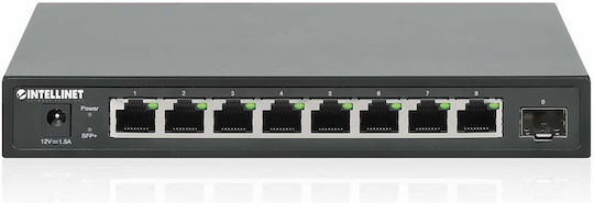 Intellinet 562096 L2 Switch mit 8 Ports Ethernet und 1 SFP Port