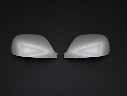 Chrom-Spiegelabdeckungen Kompatibel mit VW Amarok 2010-> ABS-Kunststoff Mattes Finish