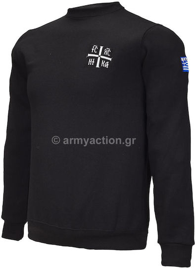 Hercules Army Action Φούτερ σε Μαύρο χρώμα