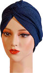 Elecool Turban Hair Headbands Blue 1pcs