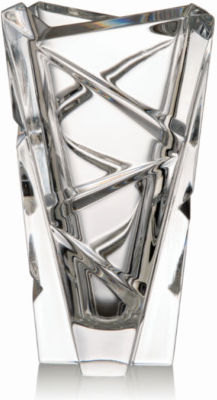 Rogaska Crystal Transparent Vase 14xH25.2cm
