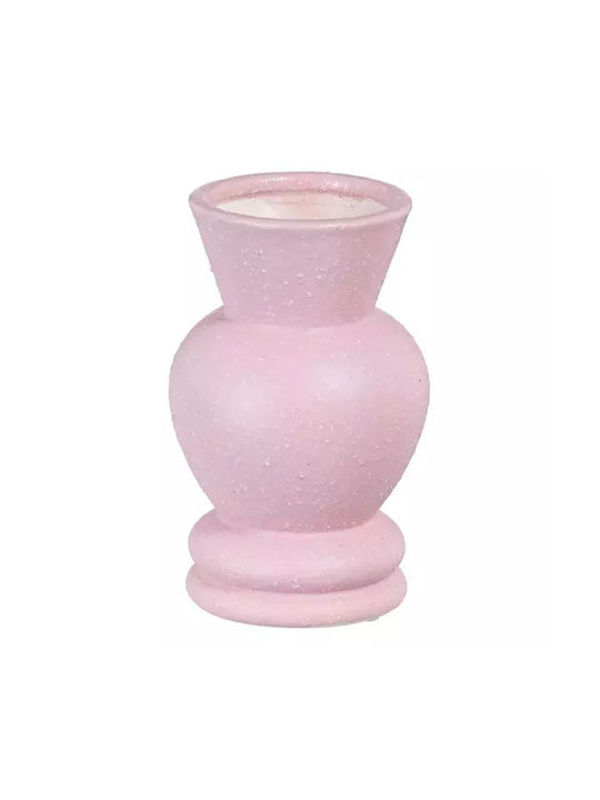 Ixia Regal Vază Decorativă Ceramică Roz 11x11x17cm 1buc
