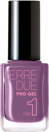 Erre Due Glossy Βερνίκι Νυχιών Μακράς Διαρκείας Μωβ 604 12ml