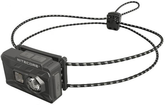 NiteCore Stirnlampe LED IP66 mit maximaler Helligkeit 360lm NU20 Clasic Schwarz