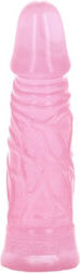 Ezio Transparent Pink Dildo