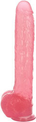 Dildo Golia Transparent Pink