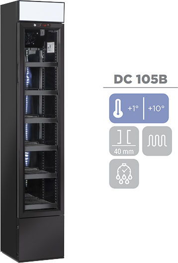 Cool Head Ψυγείο Αναψυκτικών 105lt Μονόπορτο