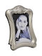 Metallic Photo Frame With Silver Frame