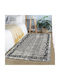 SpitiBazaar Сет Съвременни Спалня килими Black and white SB-9012354 3бр
