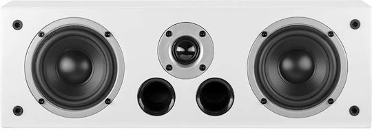 Wilson Vocal EL 4700082 Ηχείο Hi-Fi Κεντρικό 125W 2 Δρόμων Π43xΒ14xΥ16.5εκ. Λευκό