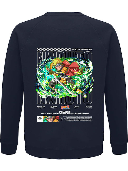 kirikoko Naruto Shippuden Powers Anime Суитшърти Наруто Тъмносин