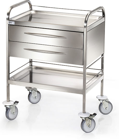 DM Construction Τροχήλατο Τραπεζάκι Nursing W70xD50xH95cm D-29A-1