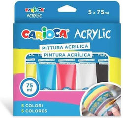 Carioca Acrylic Paint Set 75ml 1pcs