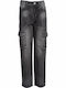 Kids' Denim Pants Black