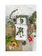 Snurk Set Kinderbettbezug Einzel mit Kissenbezug Weiß 160x220cm