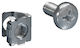 Αξεσουάρ Καμπίνα Δικτύου Rittal Spring Nutn Screws T-nut-profil 50 Pieces