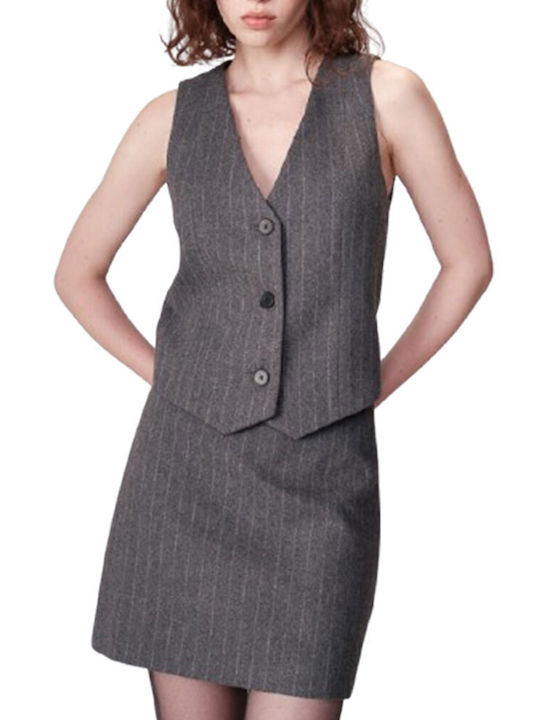 Grace & Mila Women's Vest Anthracite