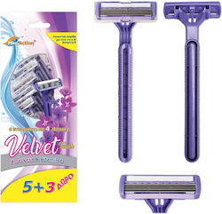 Medaction Velvet 4 Blades 8 Pieces Medaction Velvet 4 Blades 8 Pieces
