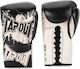 Tapout Boxhandschuhe Leder für Kampf Schwarz