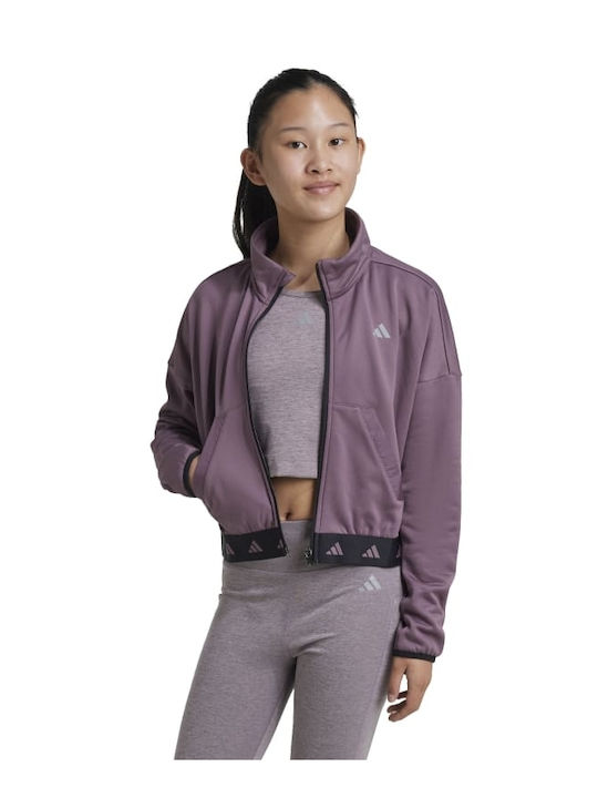 adidas Cardigan pentru copii Violet